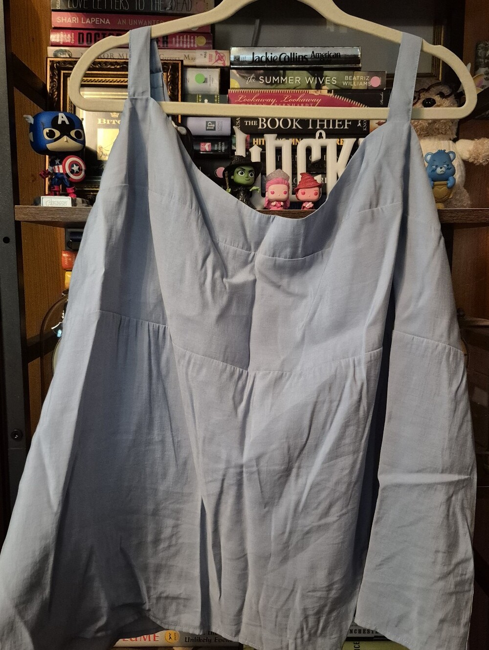 torrid Light Blue Swing Cami Tank Top